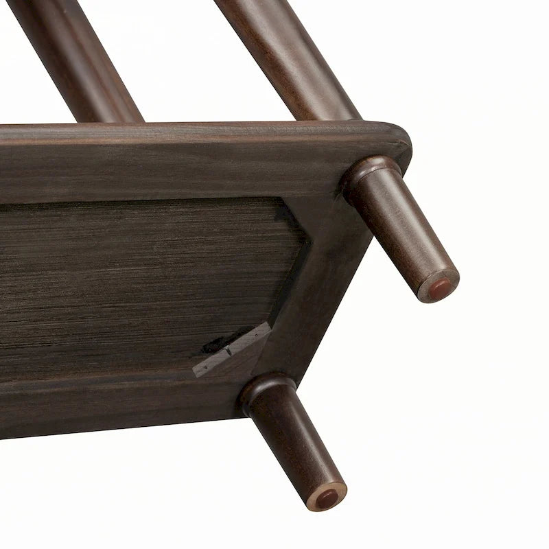 Console avec 4 tiroirs – Expresso, placage de pin, 1 place