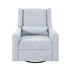Fauteuil inclinable, pivotant et coulissant électrique – Gris / Blanc / Crème / Gris clair, Lin, 1 place