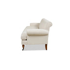 Canapé 3 places style Lawson 88" – Gris argenté / Bleu marine / Pêche / Beige / Olive / Lin / Bleu, Accoudoirs arrondis