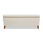 Canapé 3 places style Lawson 88" – Gris argenté / Bleu marine / Pêche / Beige / Olive / Lin / Bleu, Accoudoirs arrondis