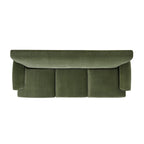 Canapé 3 places style Lawson 88" – Gris argenté / Bleu marine / Pêche / Beige / Olive / Lin / Bleu, Accoudoirs arrondis