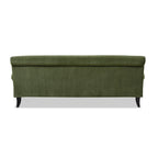 Canapé 3 places style Lawson 88" – Gris argenté / Bleu marine / Pêche / Beige / Olive / Lin / Bleu, Accoudoirs arrondis