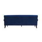 Canapé 3 places style Lawson 88" – Gris argenté / Bleu marine / Pêche / Beige / Olive / Lin / Bleu, Accoudoirs arrondis