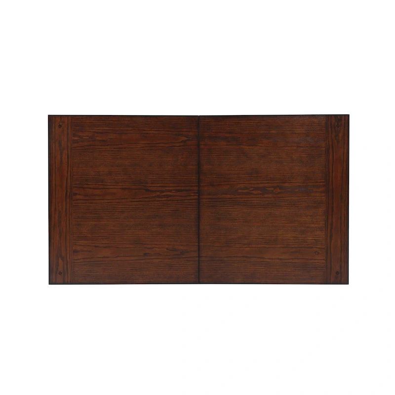 Table basse relevable de style Mission – Chêne foncé / Gris antique, 1 étagère inférieure, 2 à 4 places
