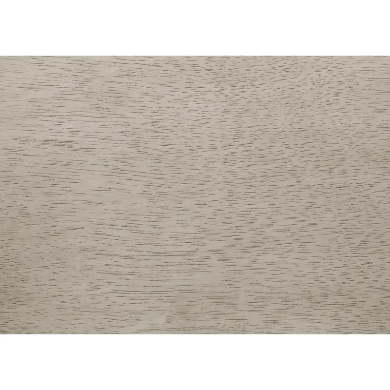 Table à manger rectangulaire avec pieds en bois d'hévéa – Gris antique / Wengé HK, Minimaliste, 6 places