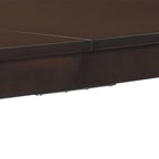 Table à manger rectangulaire avec pieds en bois d'hévéa – Gris antique / Wengé HK, Minimaliste, 6 places