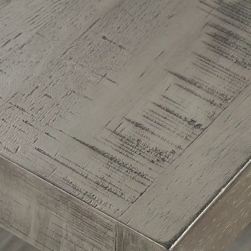 Table d'appoint rustique en X avec étagère – Chêne / Marron / Gris / Noir / Béton, style industriel, 1 place
