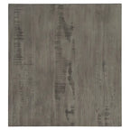 Table d'appoint rustique en X avec étagère – Chêne / Marron / Gris / Noir / Béton, style industriel, 1 place