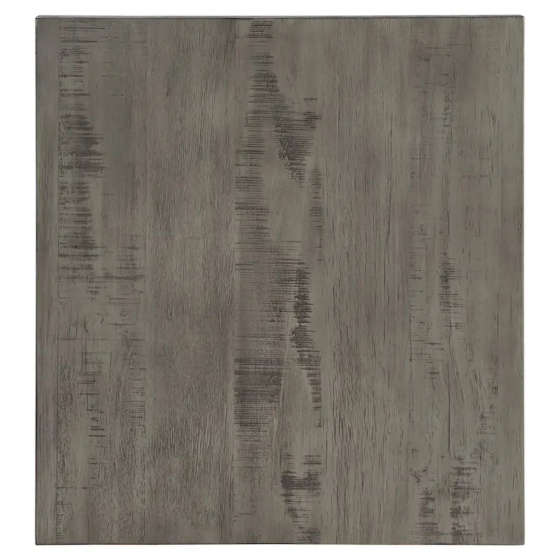 Table d'appoint rustique en X avec étagère – Chêne / Marron / Gris / Noir / Béton, style industriel, 1 place