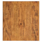 Table d'appoint rustique en X avec étagère – Chêne / Marron / Gris / Noir / Béton, style industriel, 1 place