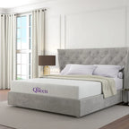 Matelas en mousse à mémoire de forme 3 couches en gel, 12 pouces – Du simple au King size, convient à 1–2 personnes