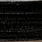 Table d'appoint ronde en métal avec plateau en verre – Noir vieilli, étagère vitrine, pour 1 personne
