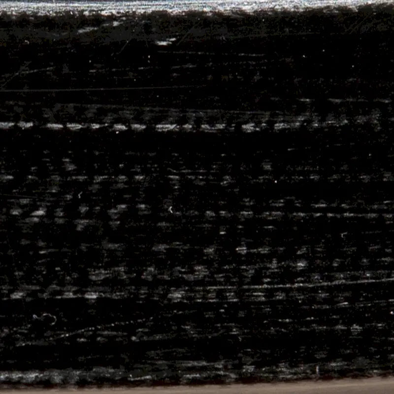 Table d'appoint ronde en métal avec plateau en verre – Noir vieilli, étagère vitrine, pour 1 personne