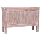 Buffet en Acajou Massif 2 Tiroirs – Marron, Style Mid-Century