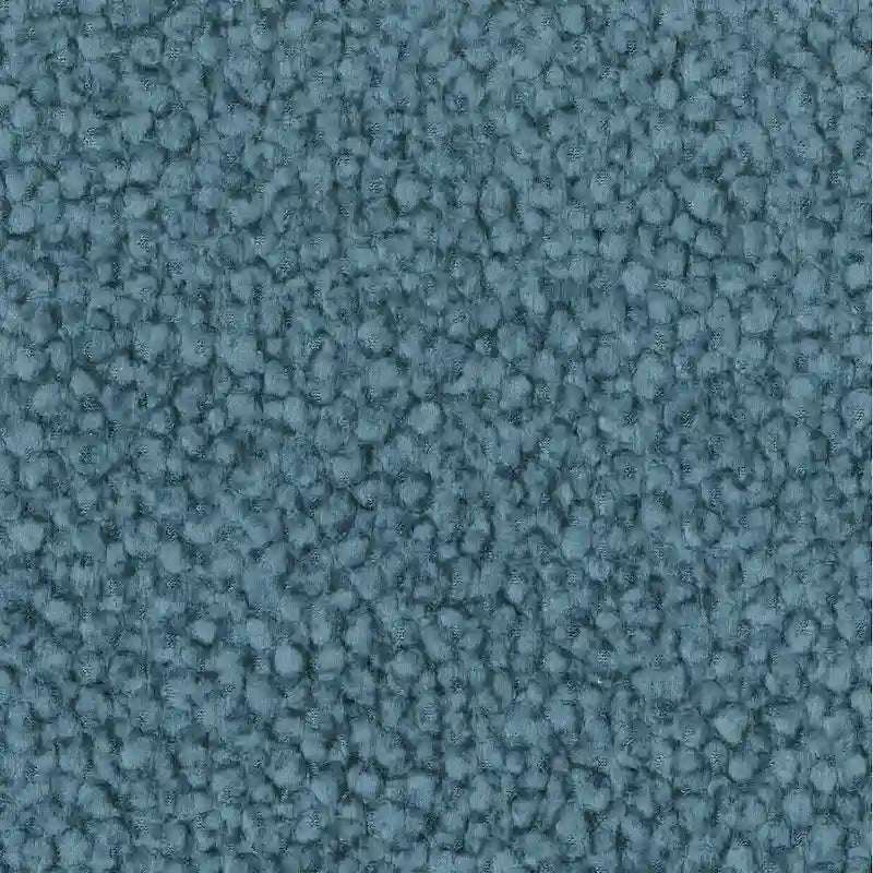 Fauteuil d'appoint surdimensionné en velours – Tournesol écorce/Bleu sarcelle, accoudoirs droits, 1 place